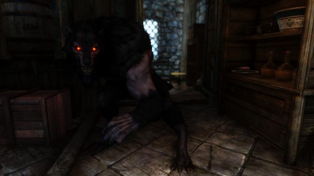 Apex Werewolf Replacer - for Skyrim SE-AE