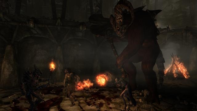 Демон-телец / Taurus Demon- Mihail Monsters and Animals для Skyrim SE-AE