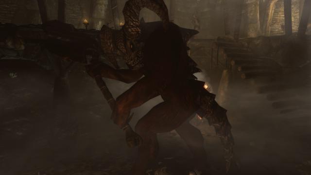 Демон-телец / Taurus Demon- Mihail Monsters and Animals для Skyrim SE-AE