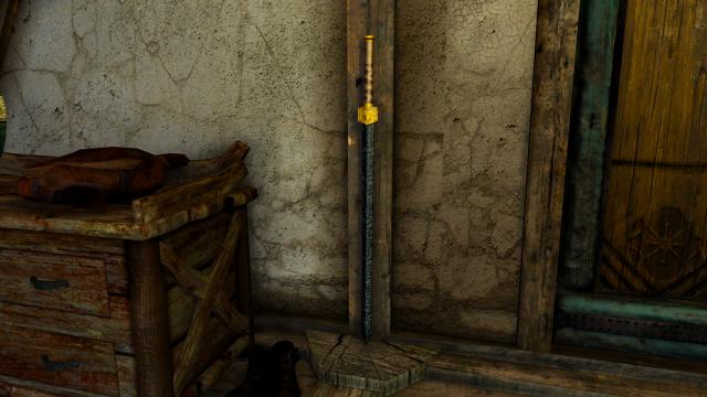 Meteorite Sword - Метеоритний Клинок для Skyrim SE-AE