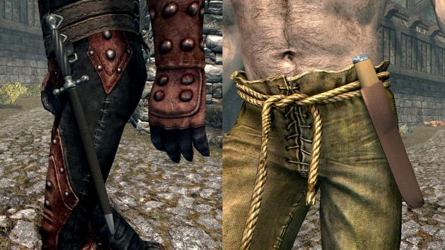 Assassin’s Arsenal - Dagger Collection - Колекція Ассасіна для Skyrim SE-AE