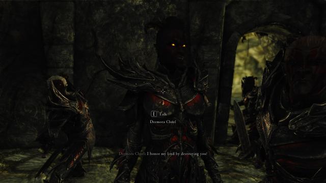 Additional Dremora faces for Skyrim SE-AE