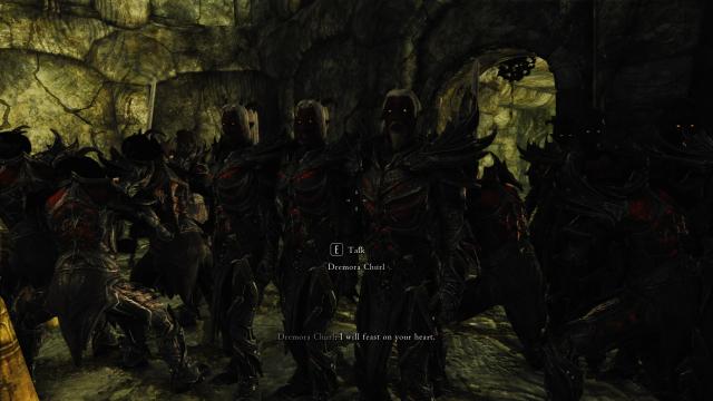 Additional Dremora faces for Skyrim SE-AE