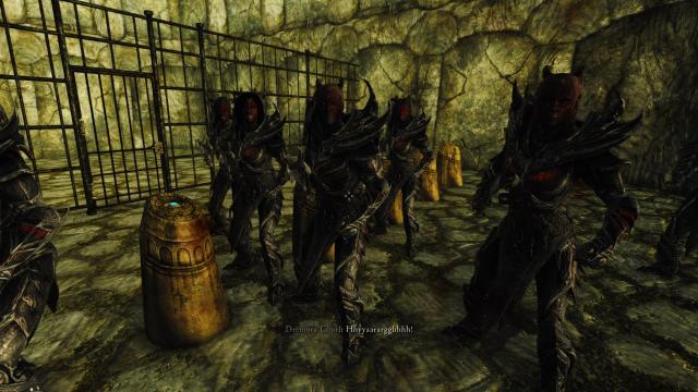 Additional Dremora faces for Skyrim SE-AE