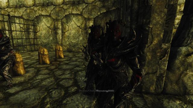 Additional Dremora faces for Skyrim SE-AE