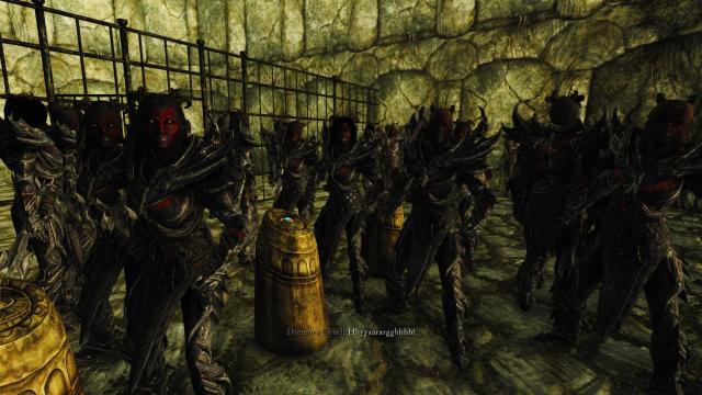 Additional Dremora faces for Skyrim SE-AE