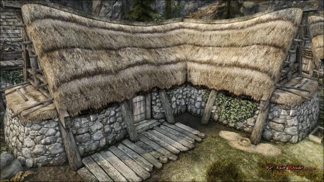 HD Фермерские дома / HD Reworked Farmhouses 4K для Skyrim SE-AE