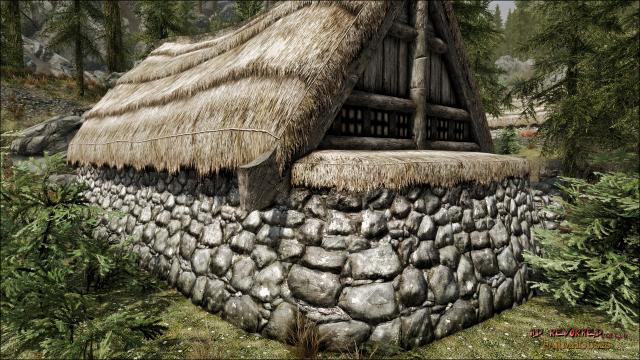 HD Фермерские дома / HD Reworked Farmhouses 4K для Skyrim SE-AE