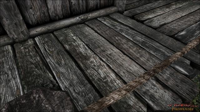HD Фермерские дома / HD Reworked Farmhouses 4K для Skyrim SE-AE