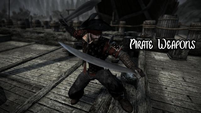 Піратський сет / Pirate Armors для Skyrim SE-AE