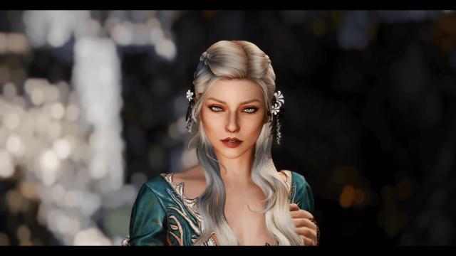 Pandorable's Devoted Dames - Aranea Eola Senna для Skyrim SE-AE