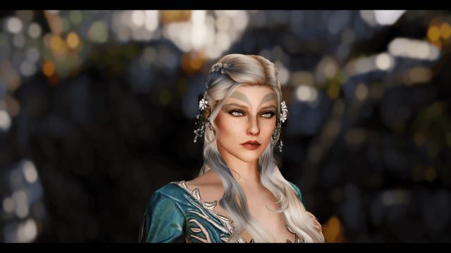 Pandorable's Devoted Dames - Aranea Eola Senna для Skyrim SE-AE