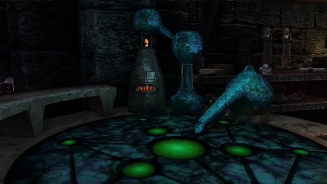 WiZkiD Alchemy Table для Skyrim SE-AE