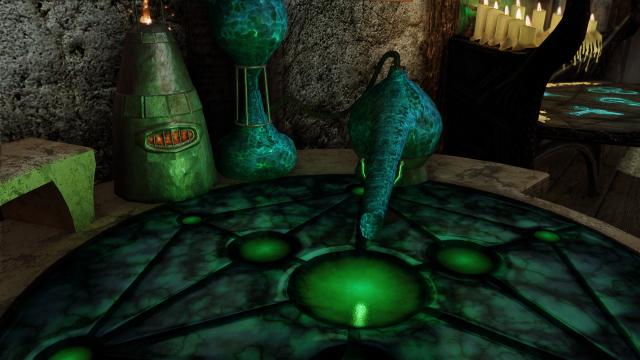 WiZkiD Alchemy Table для Skyrim SE-AE