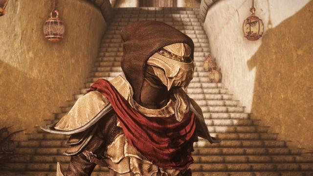 Bone Cultist Armor для Skyrim SE-AE
