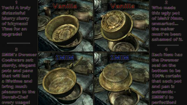 Static Mesh Improvement Mod - SMIM для Skyrim SE-AE