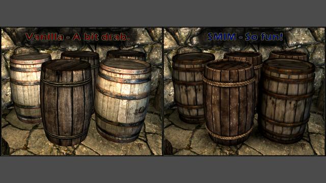 Static Mesh Improvement Mod - SMIM для Skyrim SE-AE
