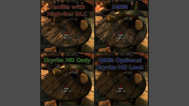 Static Mesh Improvement Mod - SMIM для Skyrim SE-AE