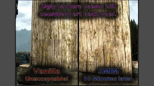Static Mesh Improvement Mod - SMIM для Skyrim SE-AE