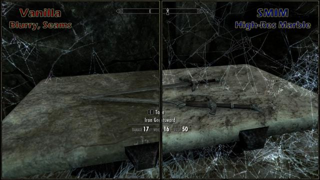 Static Mesh Improvement Mod - SMIM для Skyrim SE-AE