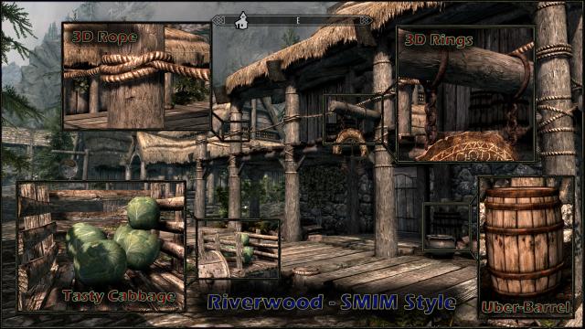 Static Mesh Improvement Mod - SMIM для Skyrim SE-AE