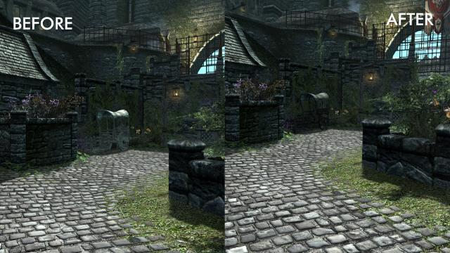 Better Handcarts - Улучшенные ручные повозки для Skyrim SE-AE