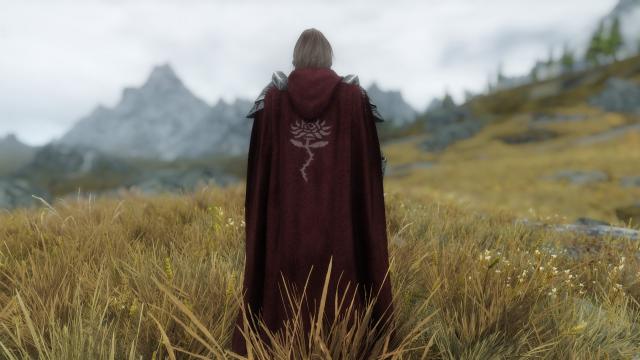 Даедричні плащі / Daedric Cloaks для Skyrim SE-AE