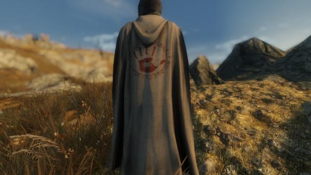 Даедричні плащі / Daedric Cloaks для Skyrim SE-AE