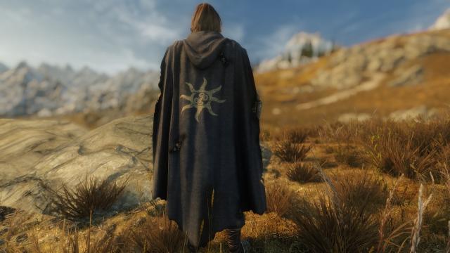 Даедричні плащі / Daedric Cloaks для Skyrim SE-AE