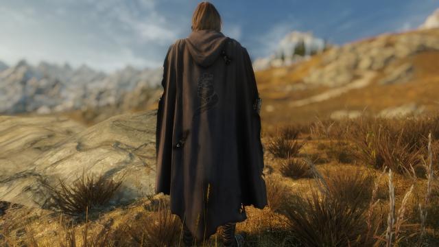 Даедричні плащі / Daedric Cloaks для Skyrim SE-AE