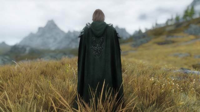 Даедричні плащі / Daedric Cloaks для Skyrim SE-AE