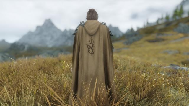 Даедричні плащі / Daedric Cloaks для Skyrim SE-AE