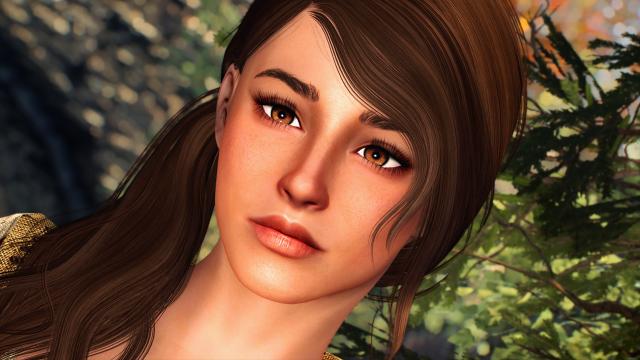 Красивая Констанция Мишель SE / GLAM Constance для Skyrim SE-AE