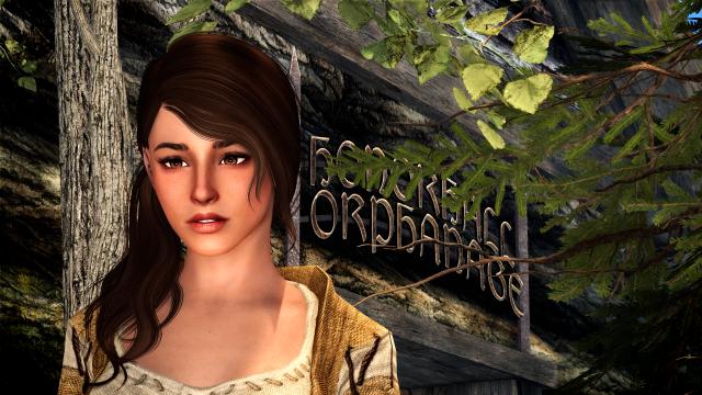 Красивая Констанция Мишель SE / GLAM Constance для Skyrim SE-AE