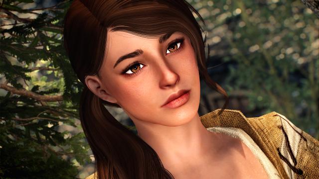 Красивая Констанция Мишель SE / GLAM Constance для Skyrim SE-AE