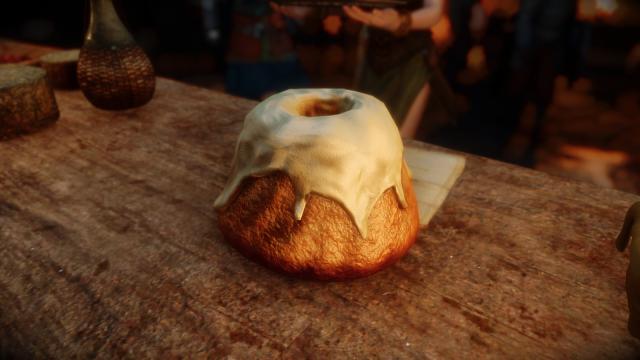 Якісні солодкі рулети / High Poly Sweet Rolls для Skyrim SE-AE