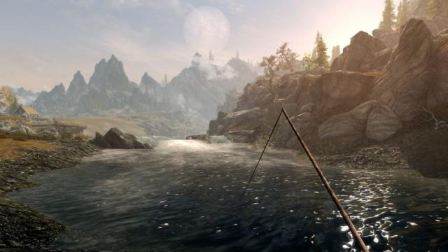 L.V.X Magick's - Fish Anywhere (Skyrim AE)