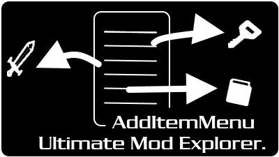 AddItemMenu - Ultimate Mod Explorer для Skyrim SE-AE