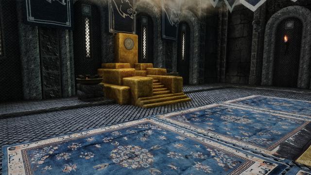 Золотий трон Ульфрика / Ulfric's Throne для Skyrim SE-AE