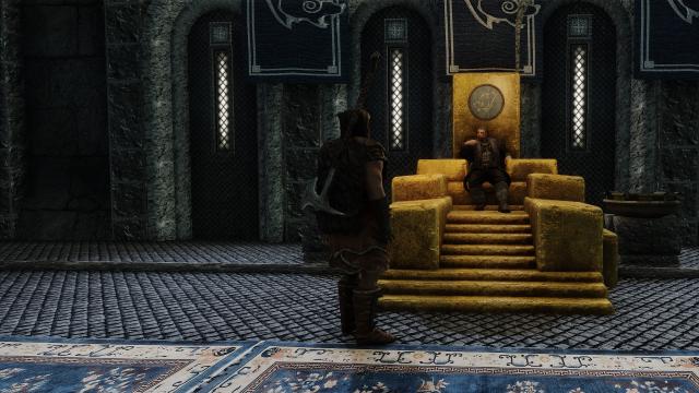 Золотий трон Ульфрика / Ulfric's Throne для Skyrim SE-AE