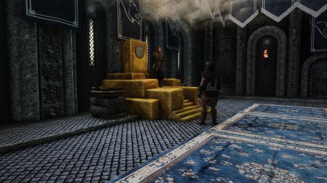 Золотий трон Ульфрика / Ulfric's Throne для Skyrim SE-AE