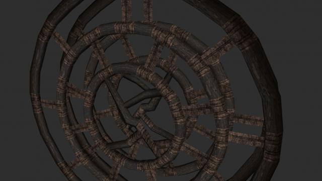 HD Ретекстур мебели данмеров / 4K Dark Elf Furniture для Skyrim SE-AE