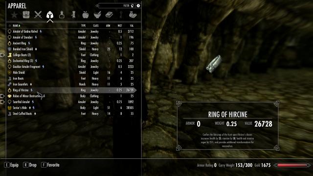 Enhanced Ring of Hircine - Усиленное кольцо Хирсина