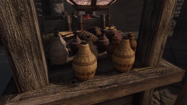 HD Алкоголь з DLC Dragonborn / Remiros' Dragonborn Alcohol HD для Skyrim SE-AE