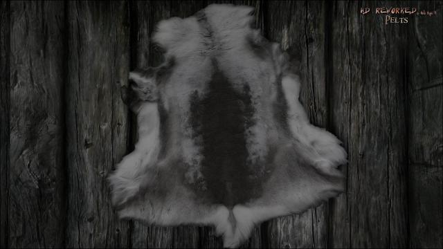 HD Reworked Pelts для Skyrim SE-AE