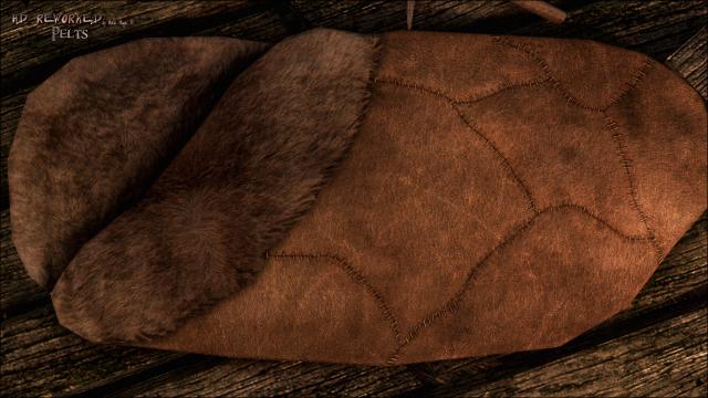 HD Reworked Pelts для Skyrim SE-AE