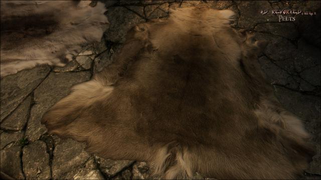 HD Reworked Pelts для Skyrim SE-AE