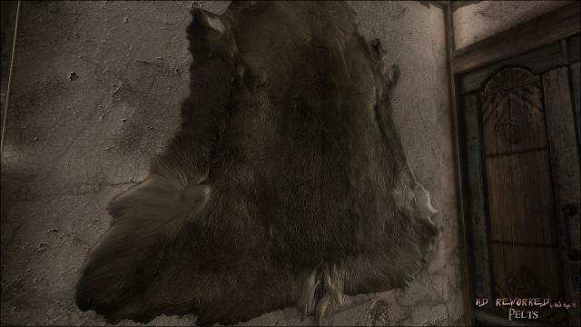 HD Reworked Pelts для Skyrim SE-AE