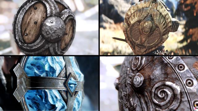 Високоякісні щити / ElSopa - HD Shields SE Part I для Skyrim SE-AE