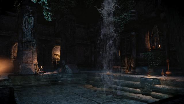 Купальня Дибеллы / The Dibellan Baths для Skyrim SE-AE